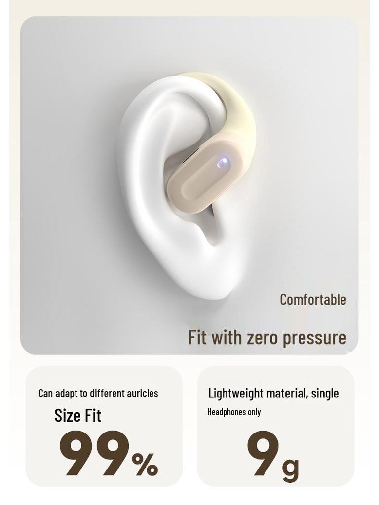 OWS08 Открытого типа Беспроводные Bluetooth-наушники с зажимом и костной проводимостью