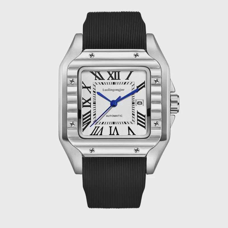 Santos Striped Duke of Lorraine 1982 Автоматические механические мужские часы