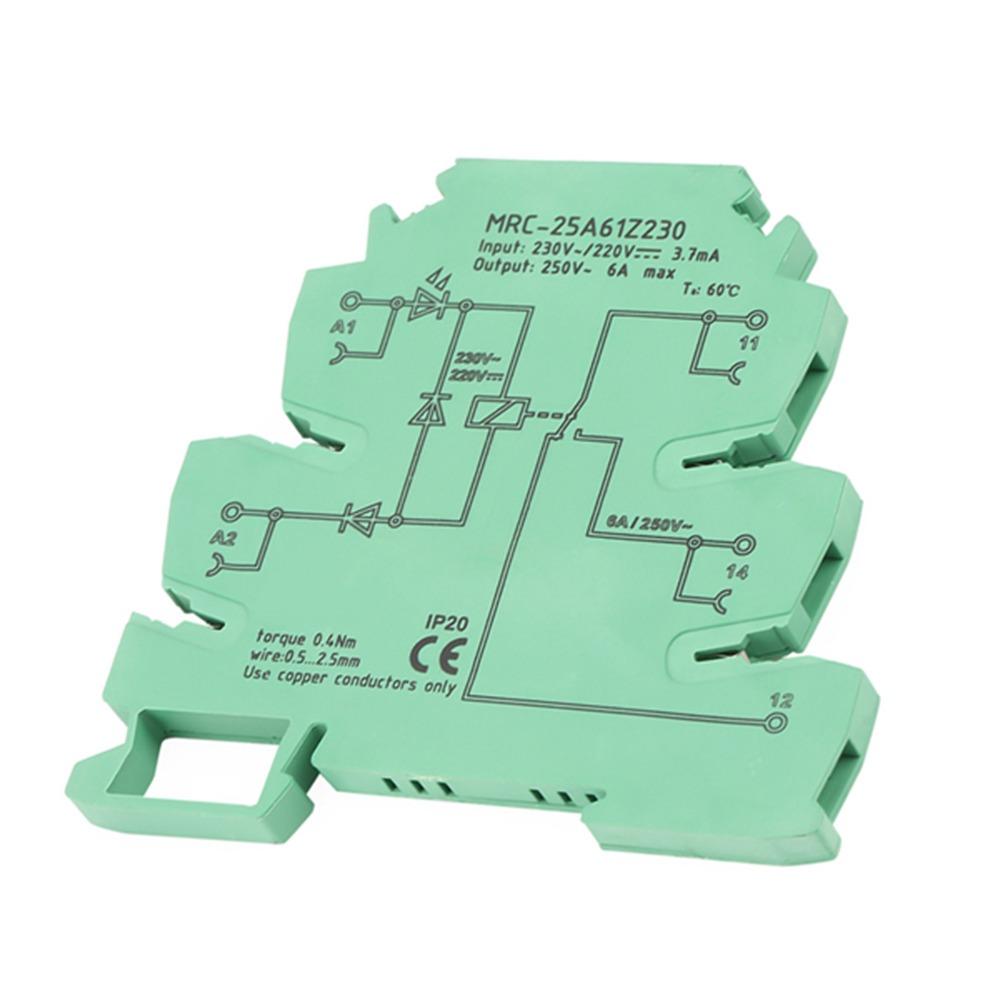 6.2mm Thickness Ultra-thin Relay 230VAC/220VDC Ultra-thin PLC Relay Industrial Control