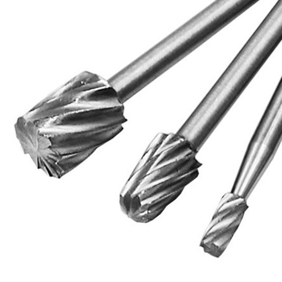 6 шт. спиральные фрезы высокой твердости, износостойкие деревообрабатывающие дрели, роторные напильники, товары для дома