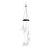 LED Solar Deer Wind Chimes Hanging Solar Powered Wind Chimes Light Garden Christmas Decoration