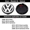 VW Polo Golf 4 5 Valve Stems Caps 4Pcs Volkswagen Wheel Center Cap Car Hub Cover Accessories For VW GTI Polo Golf Passat Tiguan Arteon Touareg Ta zs6