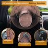 Idefair Cowboy Hat Holder Rack For Truck Car SUV Hard Hats Stand Western Accessories For Men Women Travel Automotive Seat Back Storage Organizer