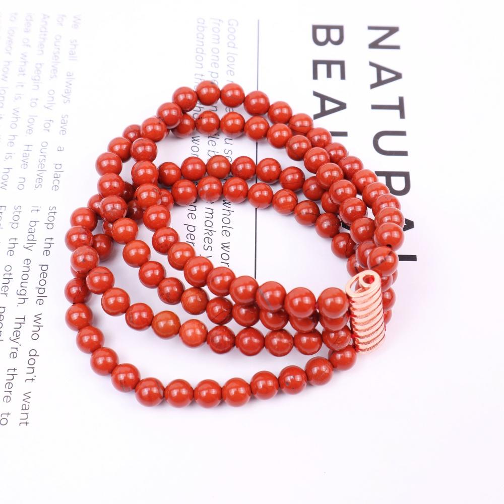 High Quality Colorful Natural Healing Crystal Gemstone Beads Multi-loop Bracelets for Gift