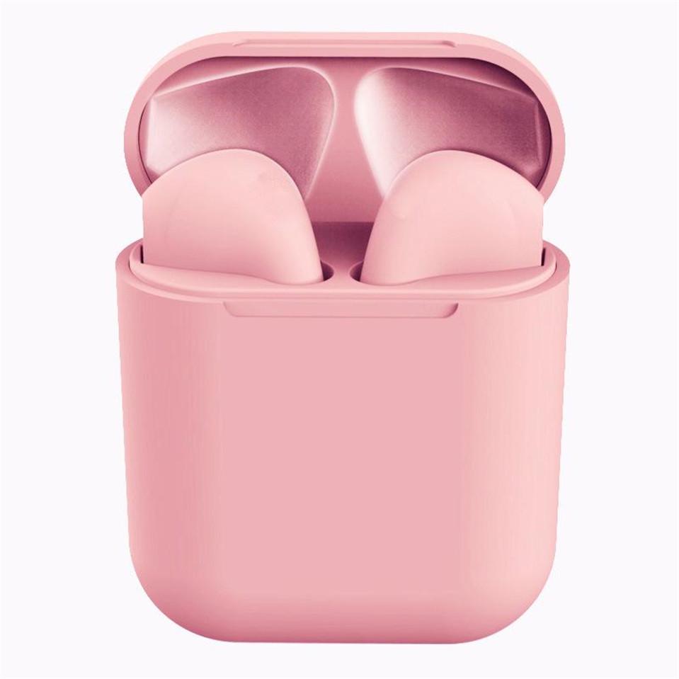 Macaron inPods I12 TWS Bluetooth наушники мини-наушники беспроводные наушники Bluetooth-гарнитура с зарядным устройством аурикуляры Fone