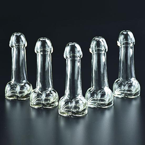 2 шт. 100 мл Бокал для вина Забавная форма пениса Прозрачный пищевой бар Ночной клуб Мальчишник Шампанское Виски Пиво Напиток Напиток Сок Коктейльная чашка