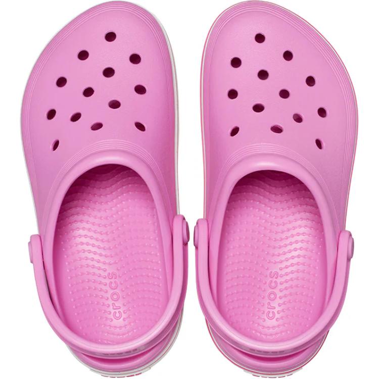 Crocs Off Court Slip Resistant And Breathable Low Top Children's Sandals Toffee Pink Infant And Toddler