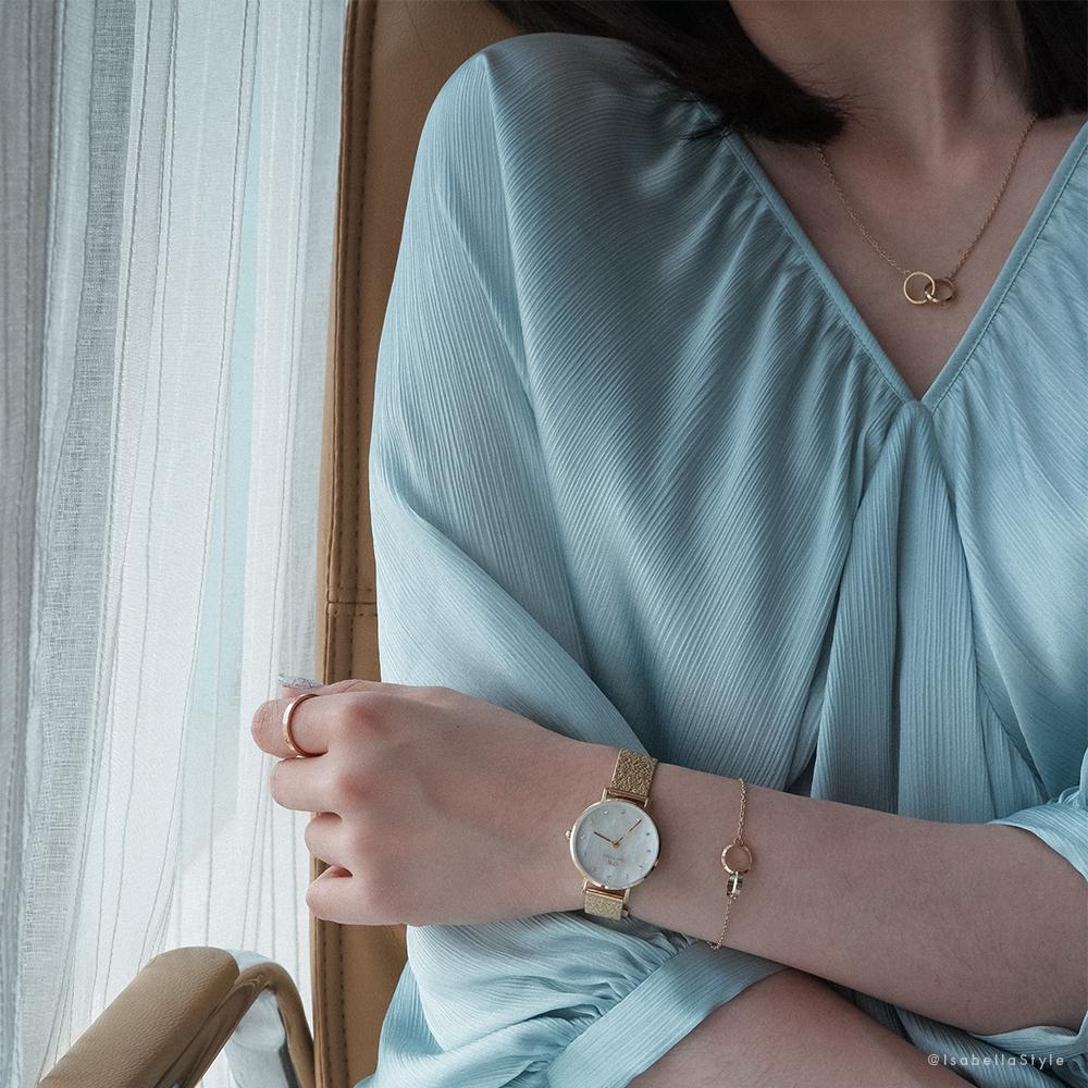 Кольцо Daniel Wellington Classic Lumine, трехцветное, парное (Тип Б)