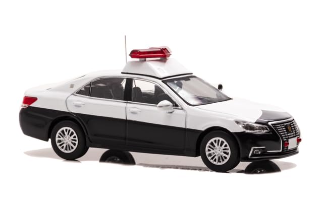 Toyota Crown Royal Патрульный автомобиль полиции Официальный магазин Лимитированная серия Готовая миниатюрная машина RAI'S 1/43 (ГРС210) Ш7-4316