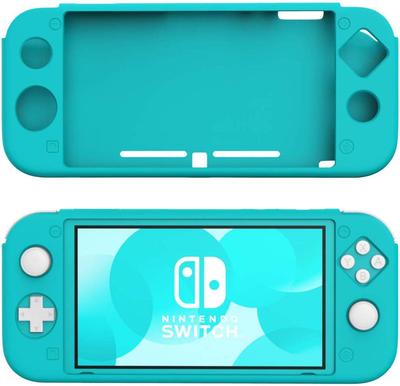 ATiC Силиконовый чехол для Nintendo Switch Lite, удобный, легко надеваемый, бирюзовый чехол, Lite, мягкий, ударопрочный, защищающий от падений,