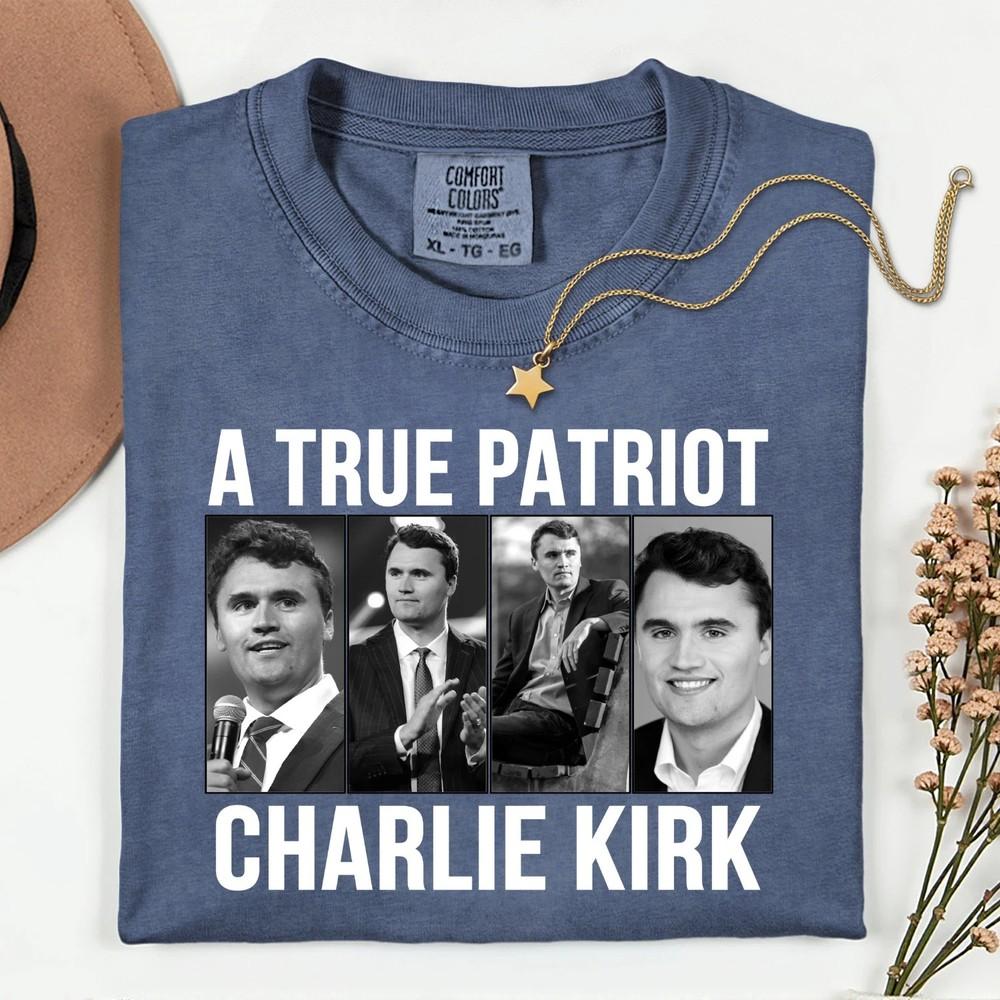 True Patriot Charlie Kirk RIP 2025 Unisex T-Shirt