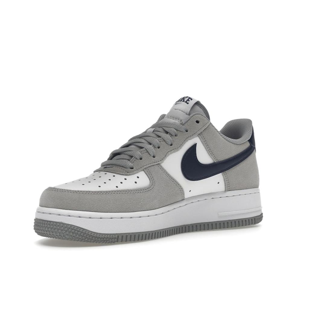 Nike Мужские кроссовки Air Force 1 07 Georgetown серые светло-дымчато-серые Summit-White FD9748-001