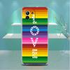 Прозрачный чехол для Xiaomi Mi Poco X3 NFC M3 Pro F3 F1 11 Lite 12 Note 10 11T 9T, прозрачный чехол для телефона ЛГБТ, мир и любовь