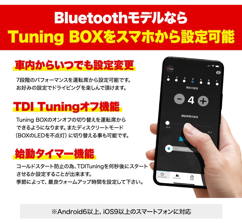 Toyota Diesel Hilux CRTD4 Diesel Tuning Box with Bluetooth and ECU 2.4 Sub-Computer