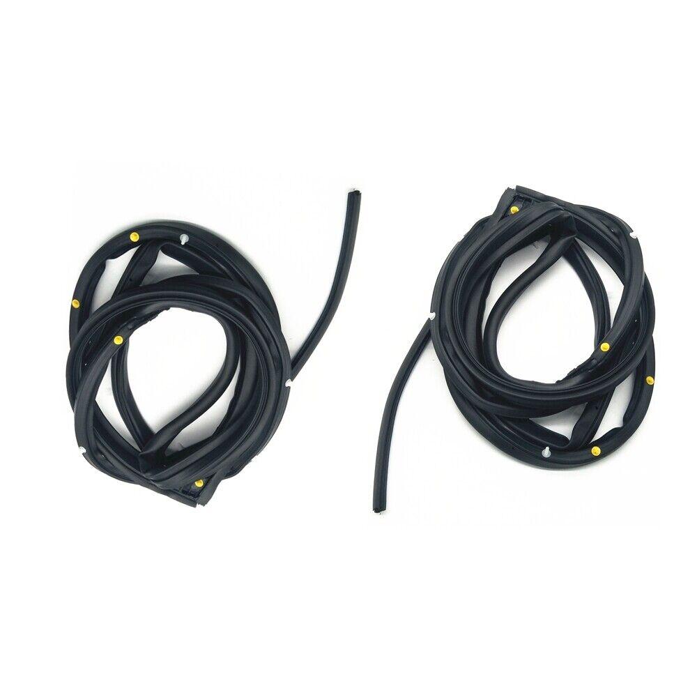 1 пара уплотнителей молдингов передней двери автомобиля для Honda Civic седан 2006-2011