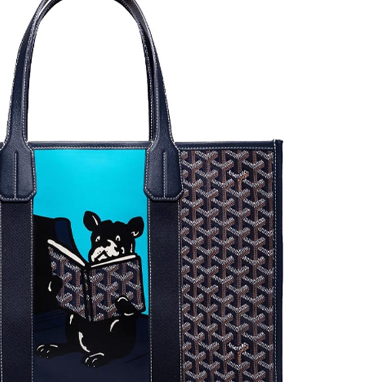 Goyard Сумка-тоут Villette Mm Темно-синий VILLETMMLTY12CL12X