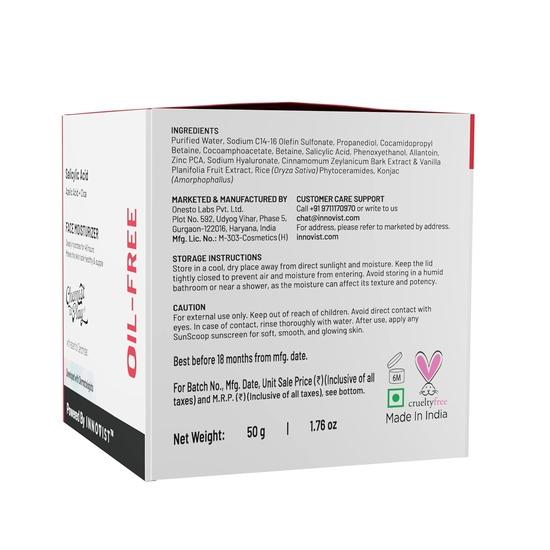 Chemist at Play Увлажняющий крем для лица Oil Control | 0,5% салициловой кислоты | Контроль жирности | Без минеральных масел и нефтепродуктов | 50 г