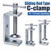 Adjustable Square Clamp Zinc Plating Fixed Holder Clip Professional C-clamp  Hardware Fasteners