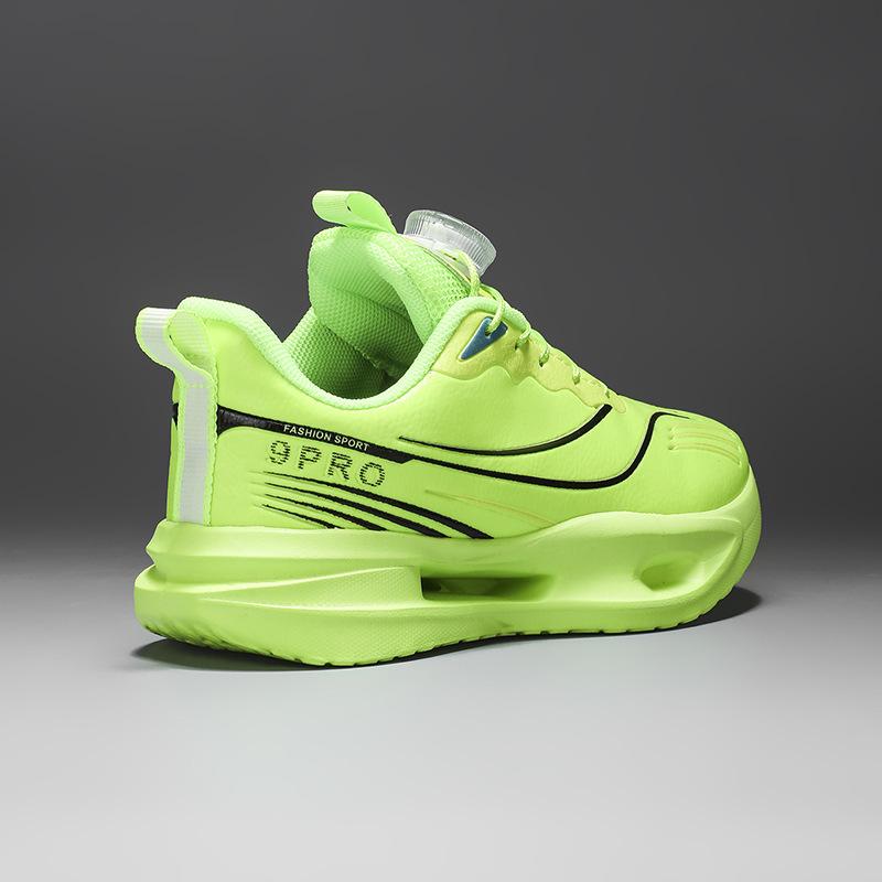 2025 winter new children's sports running shoes boys leather velvet thickened warm cotton shoes