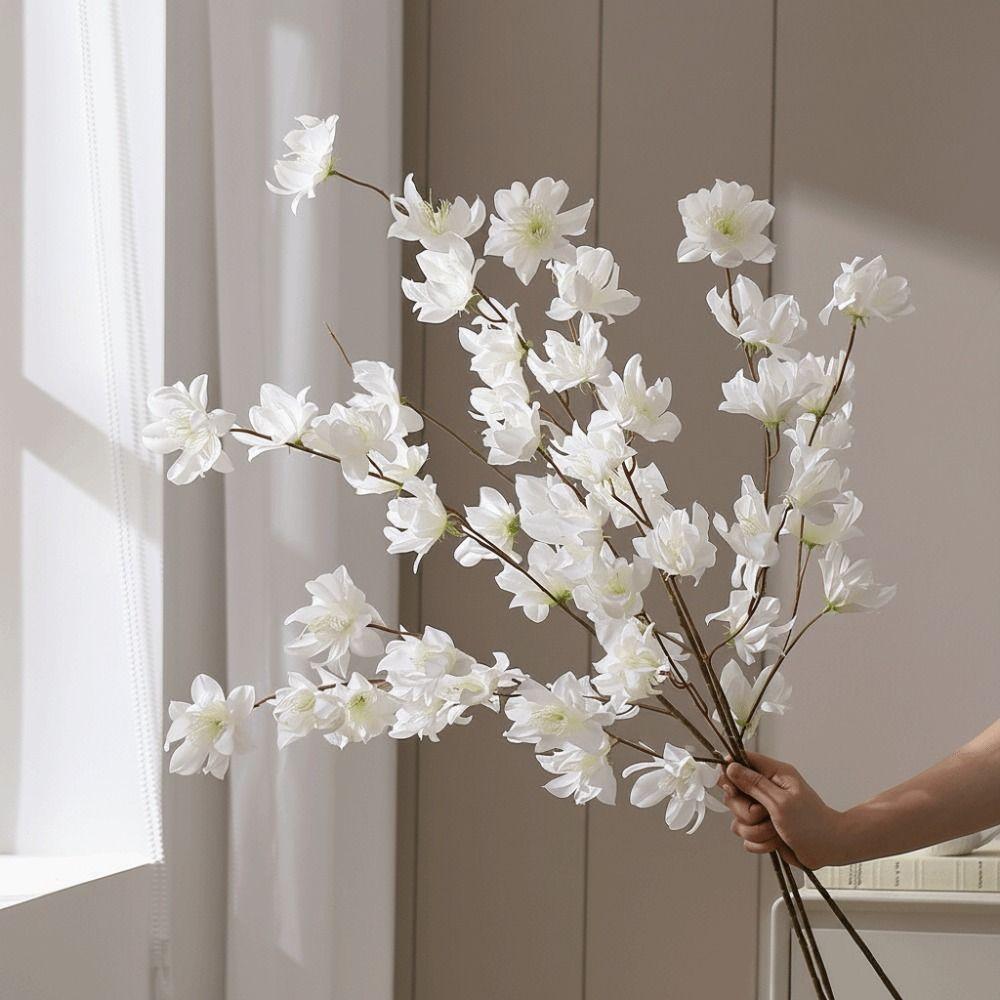 Artificial Design Fake Flowers Fake Material Flower Bouquets  Garden Decor