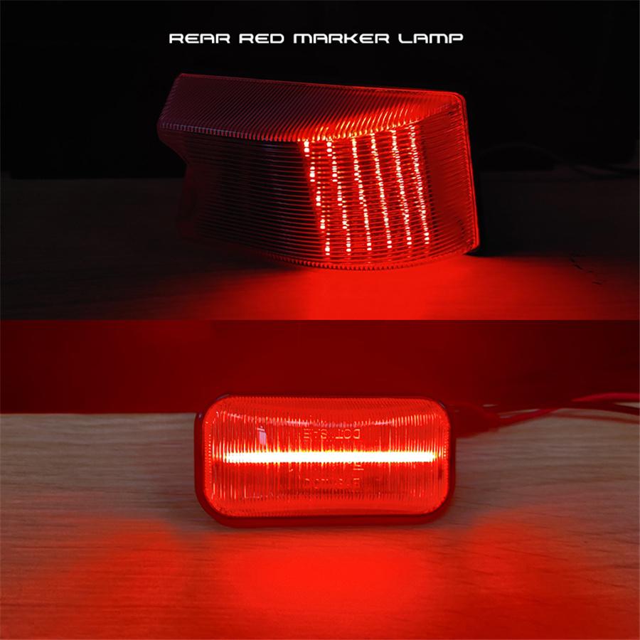 Для Hummer H2 2003-2009 Дымчатый светодиодный габаритный огонь на крышу + Передний задний светодиодный боковой габаритный огонь Сигнальная лампа 14 шт./компл.