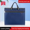 Handheld Oxford Cloth Briefcase - Waterproof with Custom Logo Design