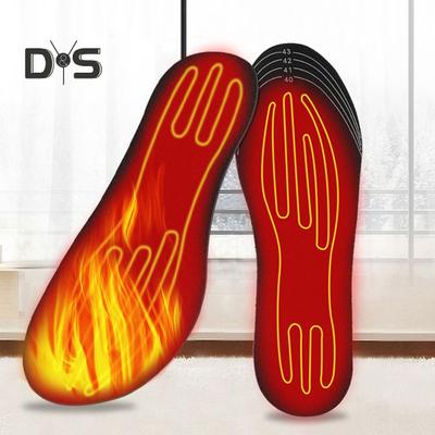 Стельки с подогревом от USB для зимы Стельки с регулируемой температурой для согрева ног Стельки с 3 уровнями подогрева Облегающие стельки с подогревом для занятий спортом на открытом воздухе