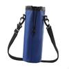 Adjustable Strap Water Bottle Carrier Pouch for Travel and Picnics
