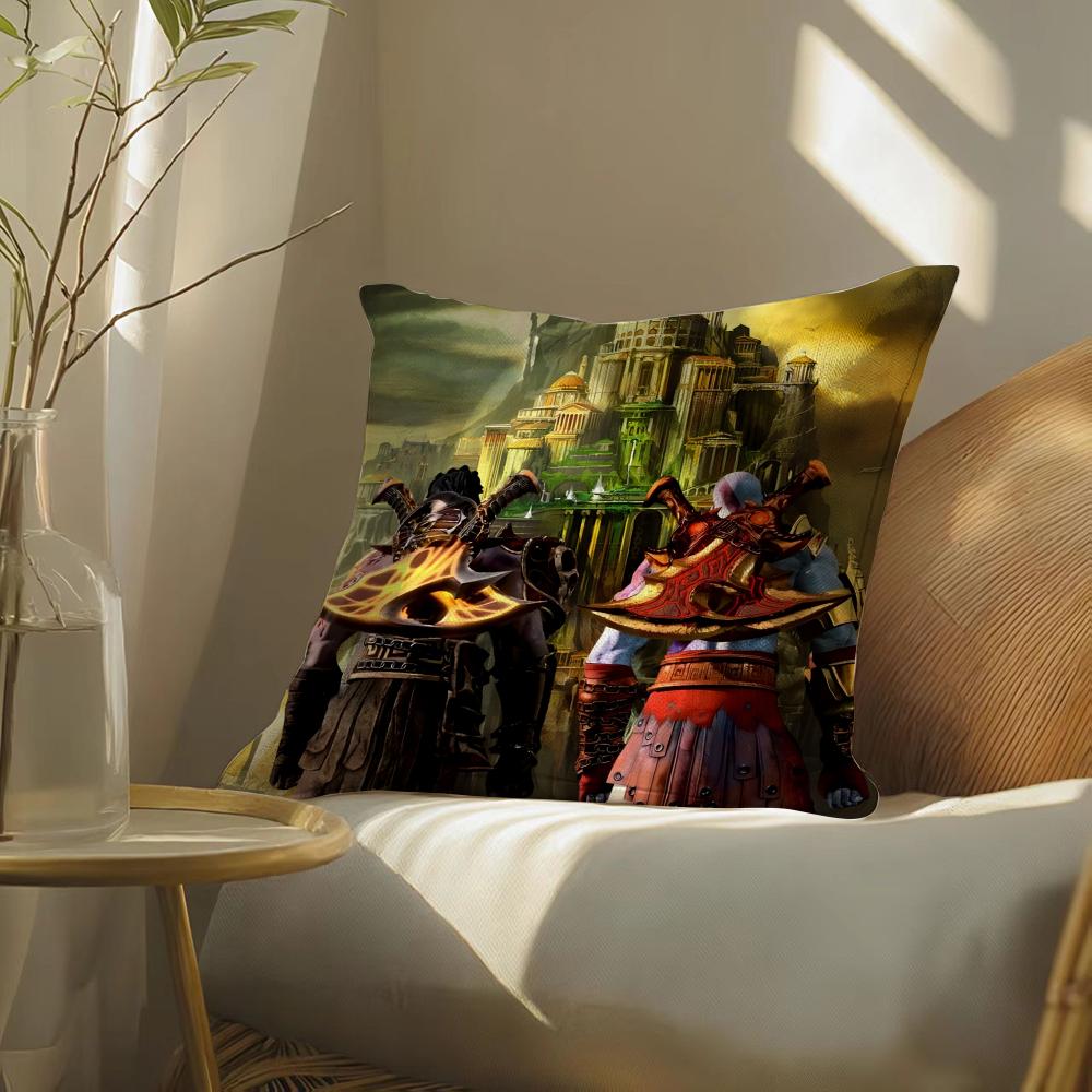 Gameg-Godofwarragnarok Pillow Case Pillowcase, Double-Sided Printed, Sofa Cushion, Bedroom Headboard