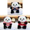 Adorable Panda Cute Sweater Plush Toy Keychain Bag Decoration Birthday Gift
