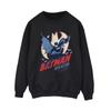 DC Comics Womens/Ladies Batman Into Action Sweatshirt