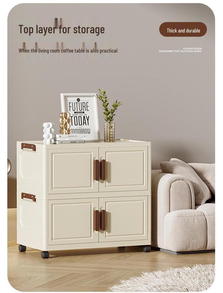 Складной многоярусный шкаф для хранения: Шкаф без установки для гостиной, игрушек, закусок