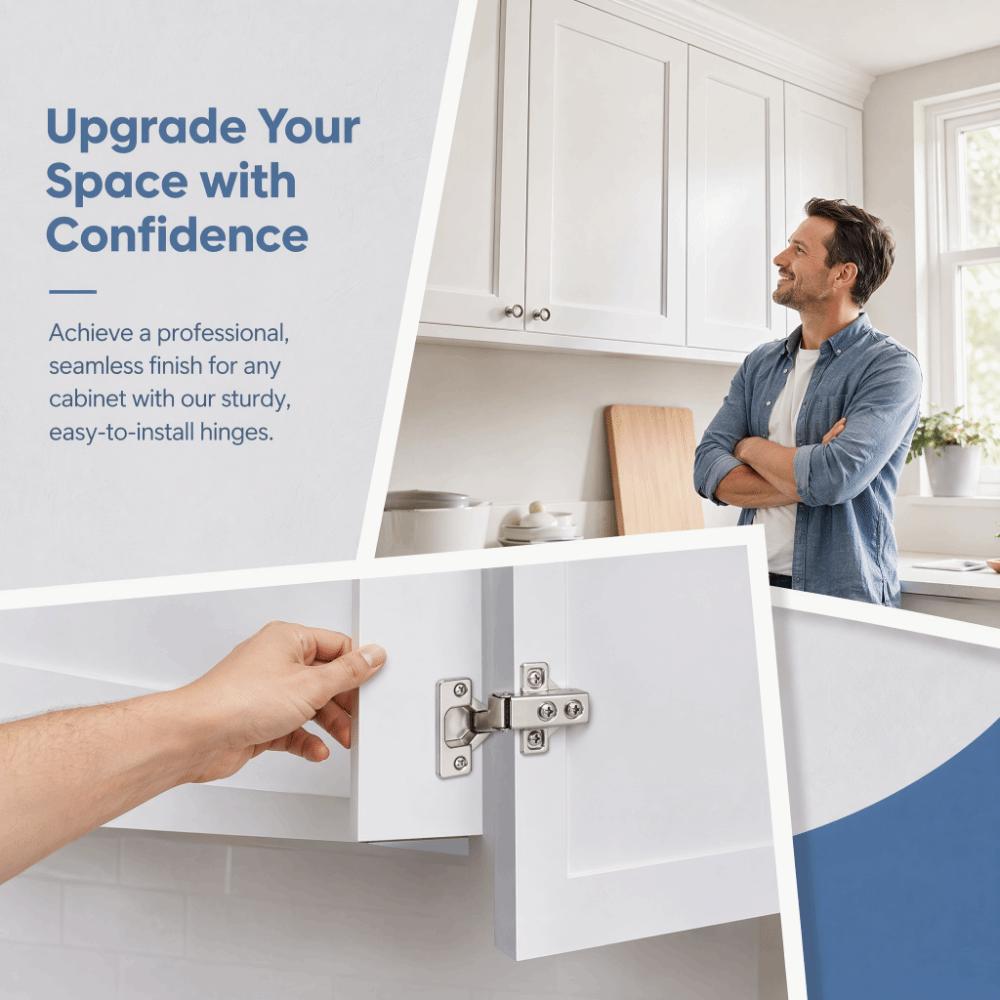 Cold rolled steel Cabinet Door Hinge Damper Hydraulic Hinge Durable Soft Close Hinge Cabinet Doors