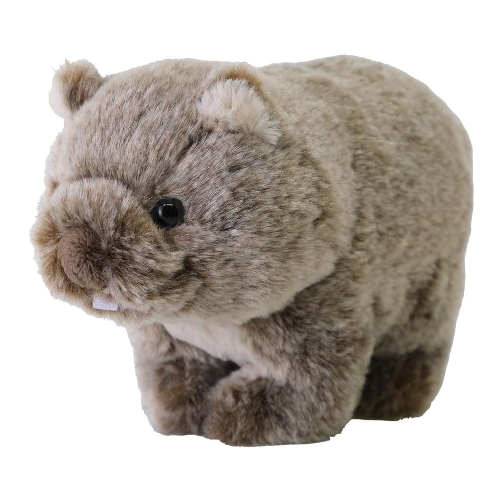 Плюшевая игрушка Sanlemon Fluffies Вомбат 9x18x11,5 см Милое Животное Редкий Вид P-1413