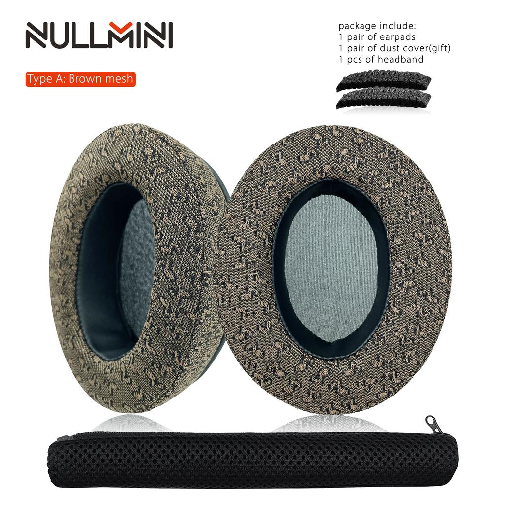 NullMini Replacement Earpads for CoolerMaster MH750, MH751, MH752,MH670 Headphones Ear Cushion Earmuffs Headset Headband