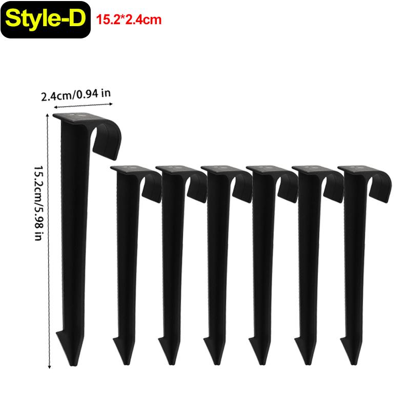 Irrigation Tubing Holder Anchor Drip Hose Support Bracket Garden Stakes Watering Pipe Fixed Stake Camping Tent Ground Pegs