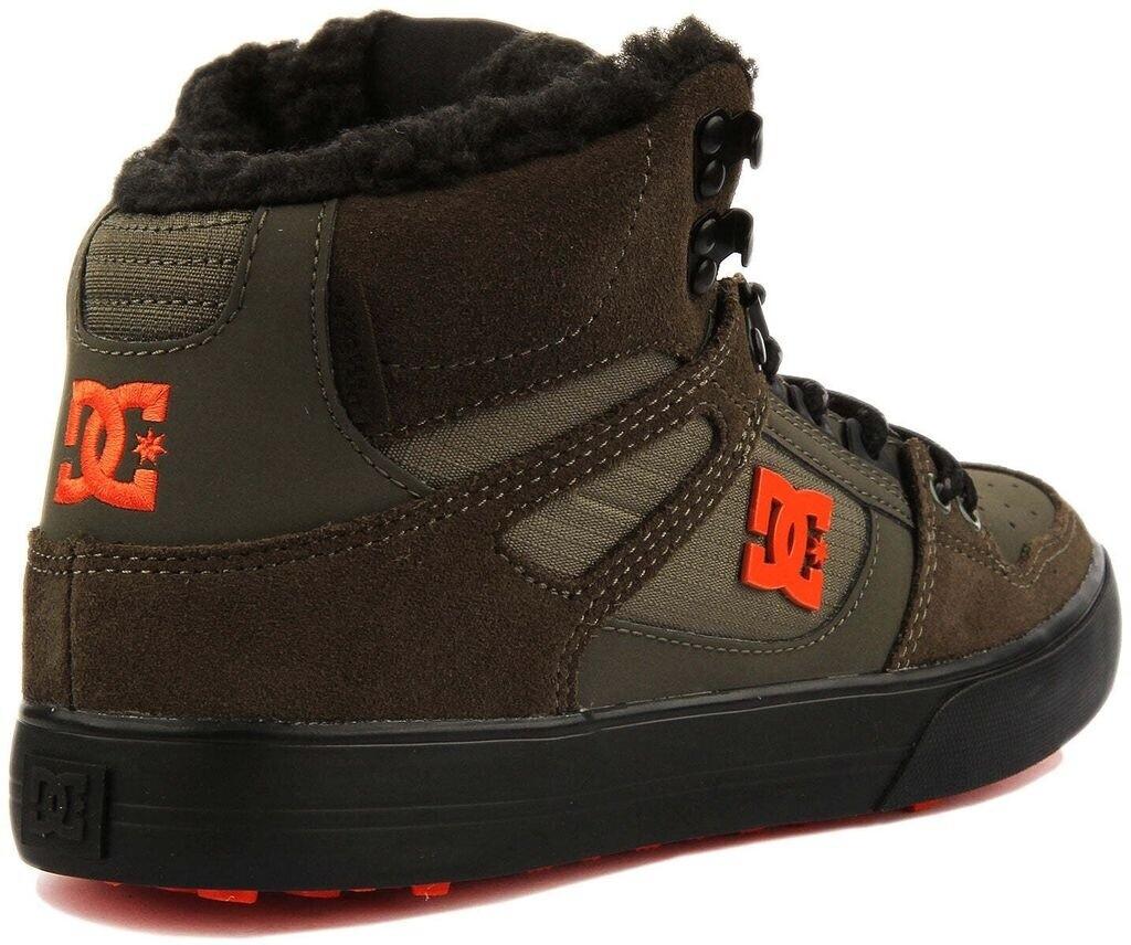 Кроссовки DC Shoes Pure High Top Wc Wnt пыльная олива/оранжевый