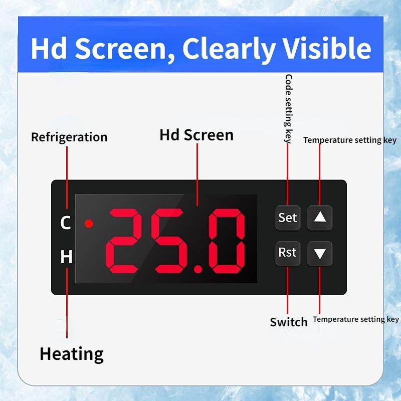 20L/35L White Aquarium Water Chiller Fish Tank Cooler Heater System Constant Temperature Device Sustainable Refrigeration Accessories White