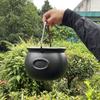 Хэллоуин Ведьма Котел Большой Черный Пластиковый Ведьма Чайник Хэллоуин Горшок Держатель Для Конфет Жуткие Украшения Для Вечеринки