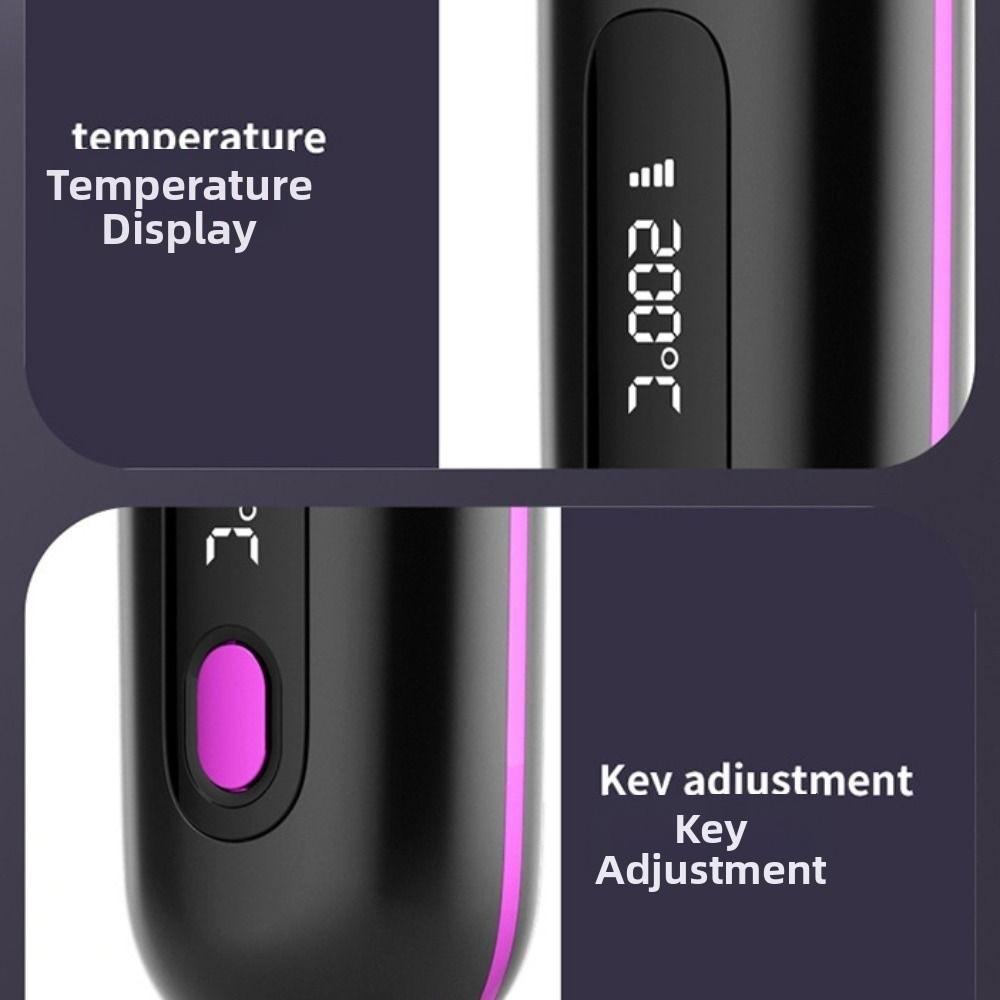 Электрическая расческа-выпрямитель для волос двойного действия Инструмент для укладки с отрицательными ионами Личная гигиена