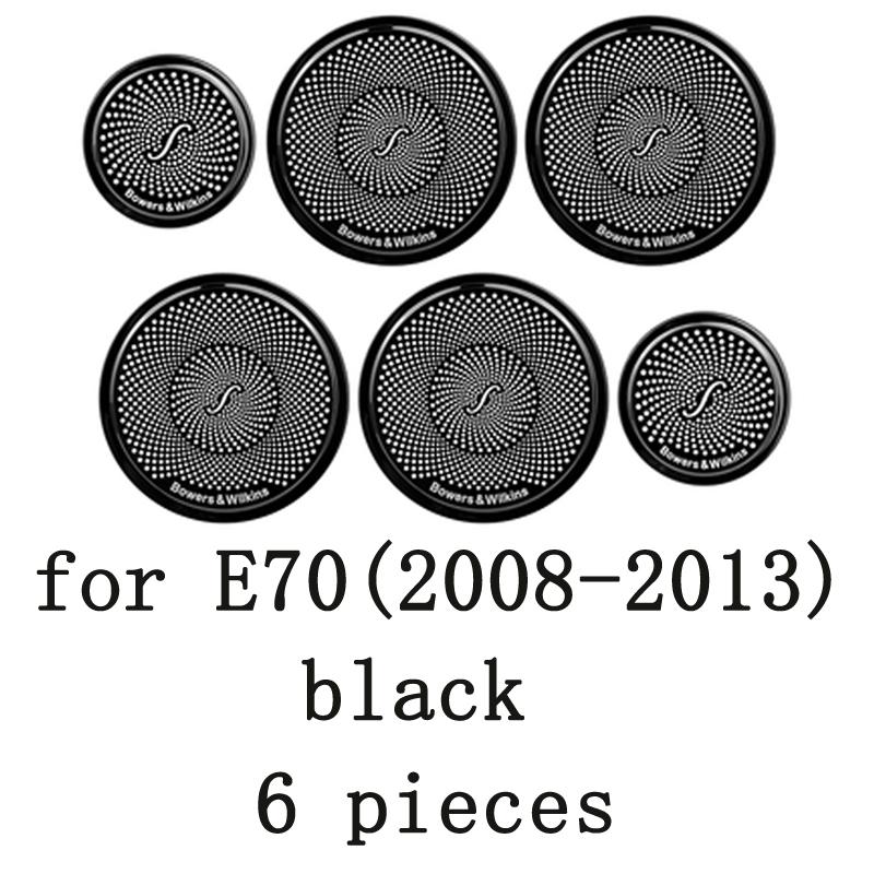 Автомобильный стереодинамик с левым рулем и правым рулем, наклейка на дверь, чехол для BMW X5 E70 F15 2008-2018, отделка из нержавеющей стали, автостайлинг, авто
