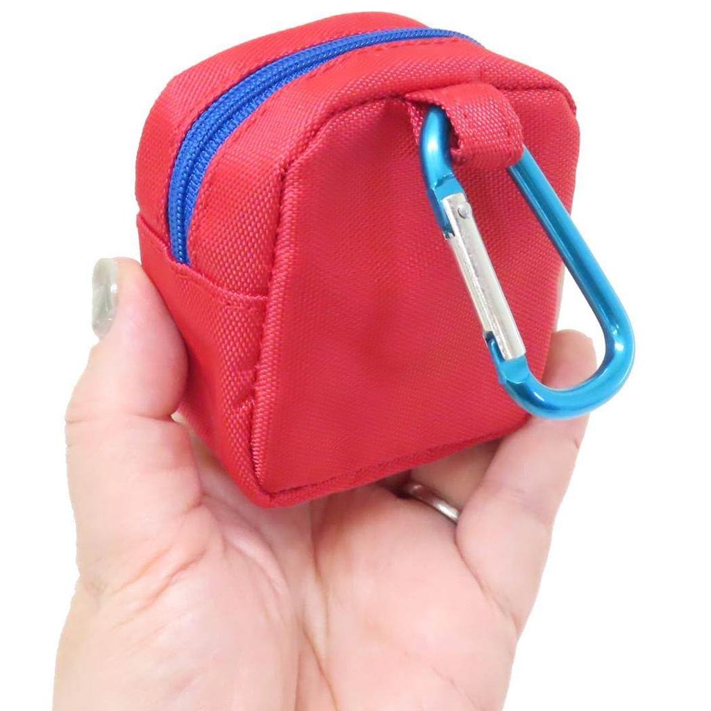 Small Planet Star Wars Mini Pouch with Carabiner, Darth Vader/Logo