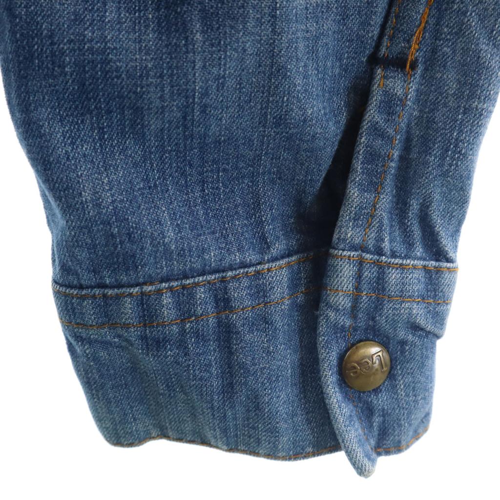 Lee 70s Made in USA Vintage Denim Jacket L Wash blue jeans Men's Used