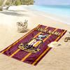 Custom Name Bradford City Afc Print Beach Towel, Large Soft Quick Dry Towel for Beach Camping Swimming