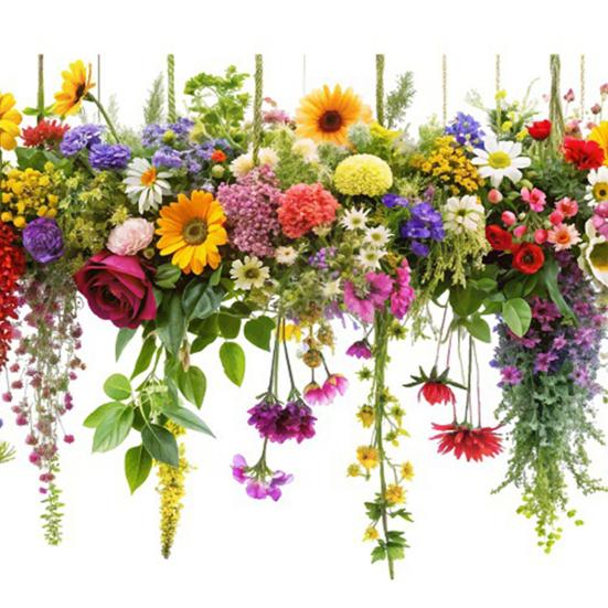 Цветы Весна Оконные наклейки Съемные анти-столкновения Наклейки на окна Водонепроницаемые статические наклейки для украшения стеклянных окон и дверей