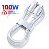 PD 100W USB C To USB Type-C Cable Fast Charge Data Cable For iPhone 15 Pro Max Huawei Samsung Xiaomi Phone Data Line Quick Charge Accessories