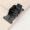 4Pcs Foldable Bracket Self-Lock Hinge Hardware with Screw Lock Extendable Support for Table Leg Bed Foot Workbench