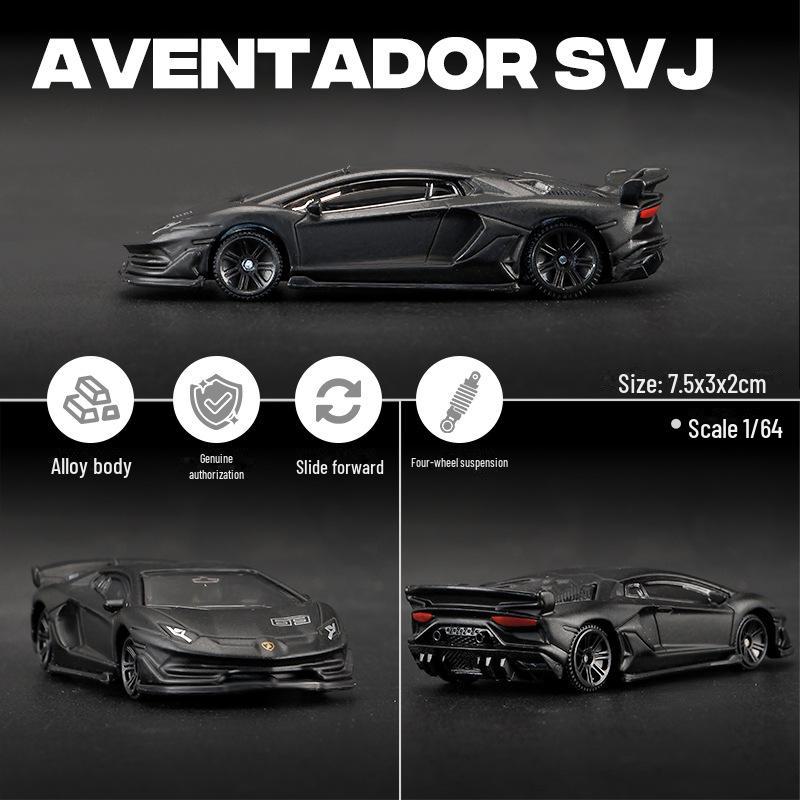 Трансграничный 1:64 Lamborghini Toyota сплав миниатюрная модель автомобиля игрушка для мальчиков