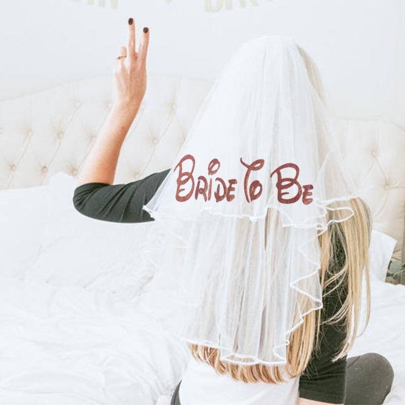 Фата с гребнем пояс свадебный душ свадьба помолвка девичник украшение подарок для невесты