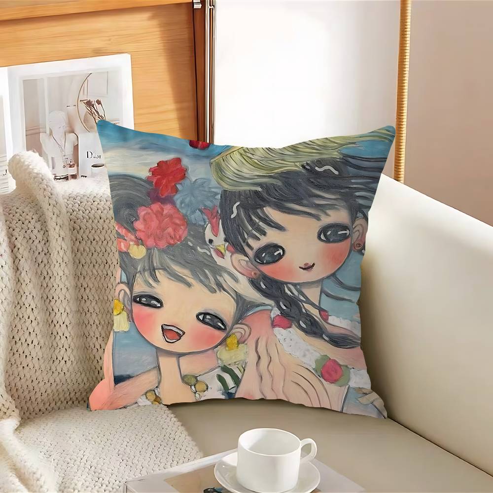 A-ya Anime TakanoS Pillow Case Removable Washable Cushion Cover – All-Season Soft Linen